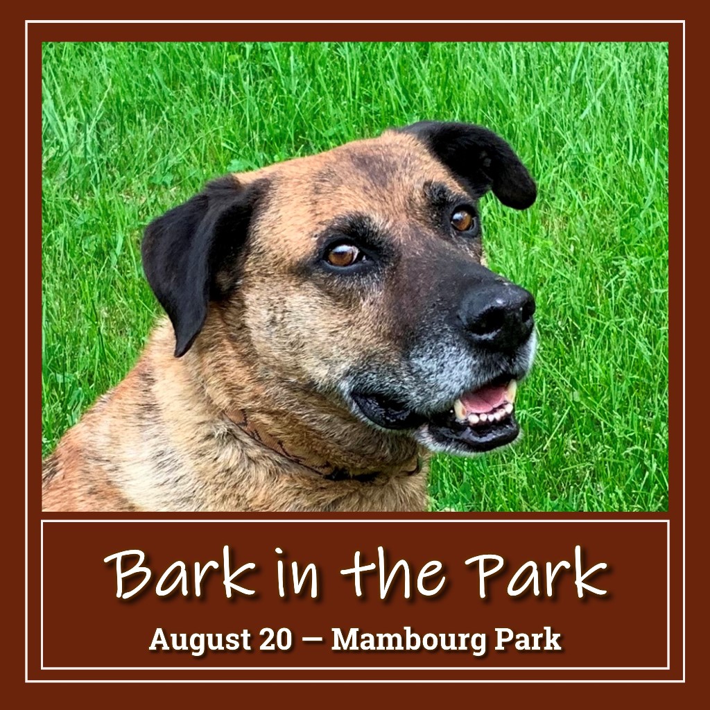 Bark in the Park (Mambourg Park) - August 20, 2022